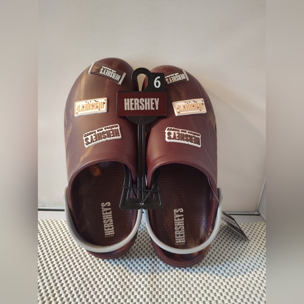Hershey's Big Boy Size 6 Clog Sandal Brown NWT